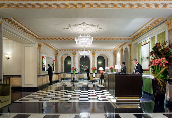 Lobby of the Pierre Hotel