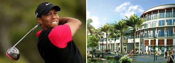 Tiger Woods and Harbourside Place