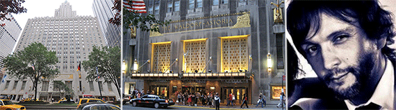 Waldorf Astoria hotel at 301 Park Avenue and Kurtis Cooper