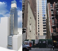 333 West 38 Street rendering and site