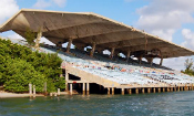 A view of Miami Marine Stadium