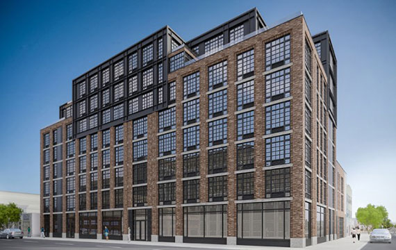 A rendering of 781 Metropolitan Avenue in East Williamsburg (Credit: Isaac &amp; Stern Architects)