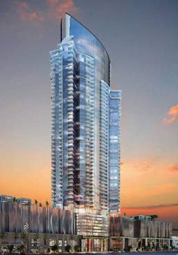 A rendering of the planned tower