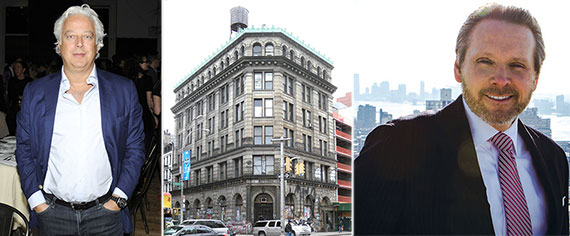 From left: Aby Rosen, 190 Bowery and Bob Knakal