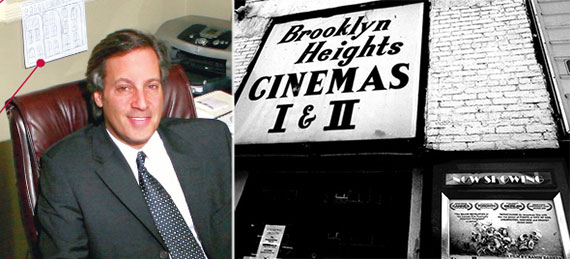 From left: Gerard Longo and the Brooklyn Heights Cinema