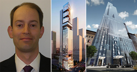 Jeffrey Dvorett and renderings of 462-470 11th Avenue and One57