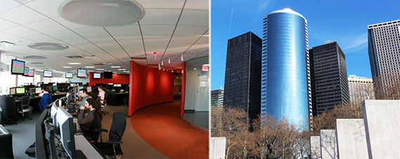 From left: Ipsoft Office And 17 State Street, Manhattan