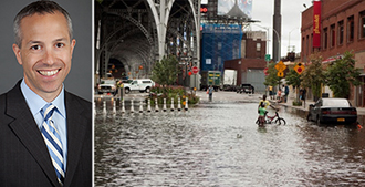 Daniel Zarrilli and Manhattan flooding