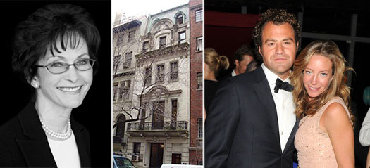 From left: Paula Del Nunzio, 58 East 66th Street on Upper East Side, Zach Vella and Nancy Vella (credit: BFANYC)