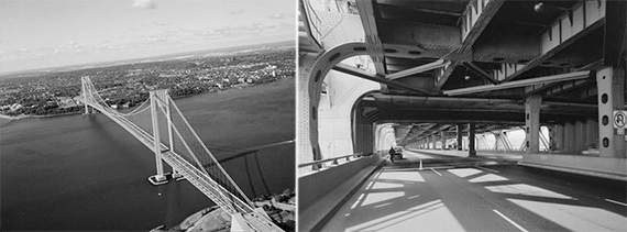 Archived photos of the Verrazano-Narrows Bridge (Credit: New York City files via Curbed)