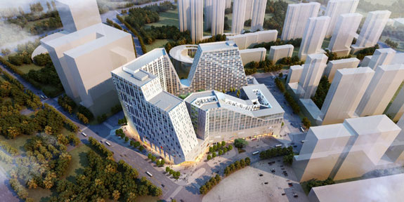 The Diamond Hill development in Shenyang, China