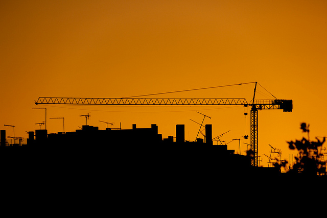 Construction site (Photo: Pedro Moura Pinheiro on Flickr)
