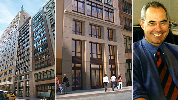 Renderings of 8-10 West 17th Street (via New York YIMBY) and Sherwood's Jeffrey Katz