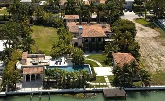Matt Damon's Miami Beach home