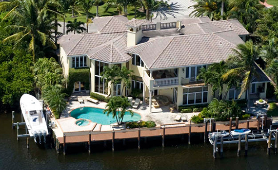 Boca Raton home listed by Mizner Grande Realty