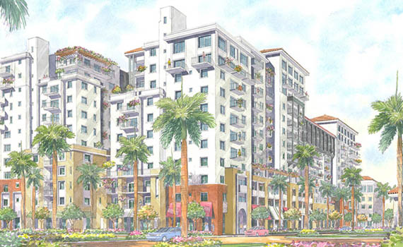 Rendering of The Mark at CityScape in Boca Raton