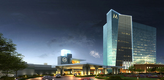 Rendering of Montreign Resort Casino in Thompson, N.Y.