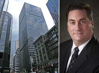 1166 Sixth Avenue in Midtown and Avison Young's Mark Rose