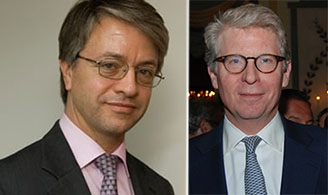 From left: Jean-Laurent Bonnafe and Cyrus Vance