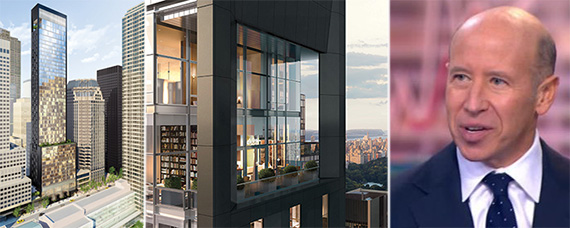 Renderings of the Baccarat at 20 West 53rd Street and Barry Sternlicht