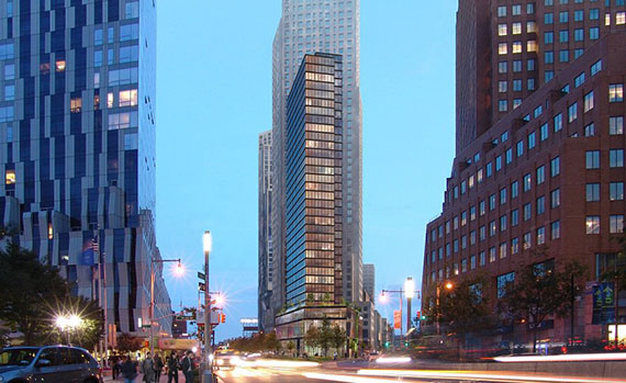 Rendering of 141 Willoughby Street in Downtown Brooklyn
