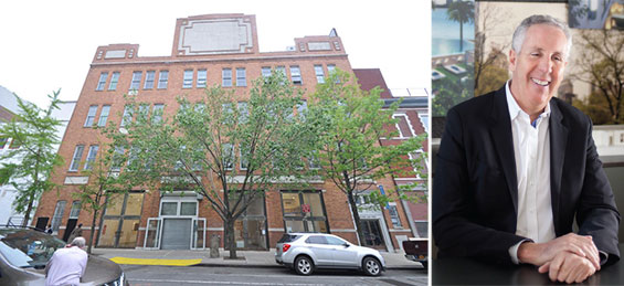 From left: 548 West 22nd Street in Chelsea and Kevin Maloney