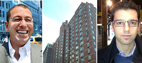 From left: Joseph Sitt, Chelsea Court at 250 West 19th Street (Credit: CityRealty) and Jonathan Fishman
