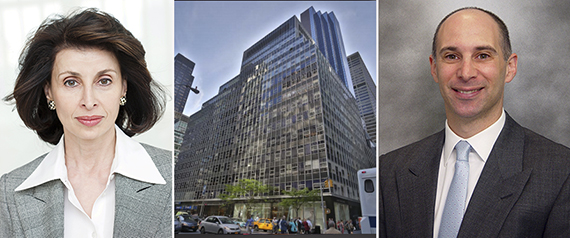 From left: Mary Ann Tighe, 850 Third Avenue and Peter Turchin