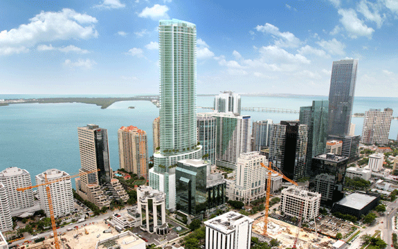 A rendering of Panorama Tower