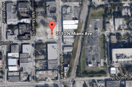 Site for planned hotel in Wynwood