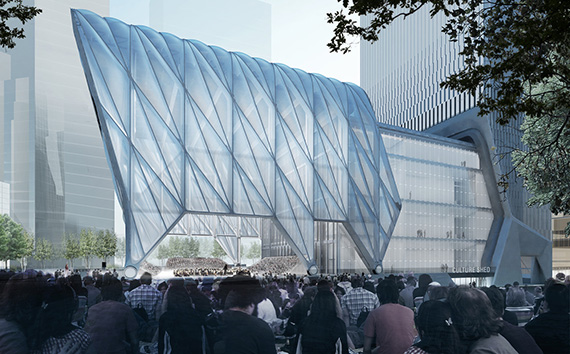 Rendering of the Culture Shed in Hudson Yards (credit: Diller Scofidio + Renfro and Rockwell Group)