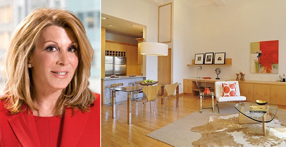From left: Elliman's Dottie Herman and a one-bedroom at 120 East 87th Street asking $1.75 million