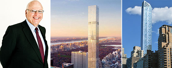 From left: Howard Lorber, 432 Park Avenue, 157 West 57th Street