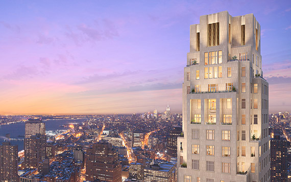 A rendering of 30 Park Place