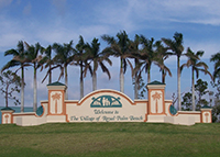 Entrance to Royal Palm Beach