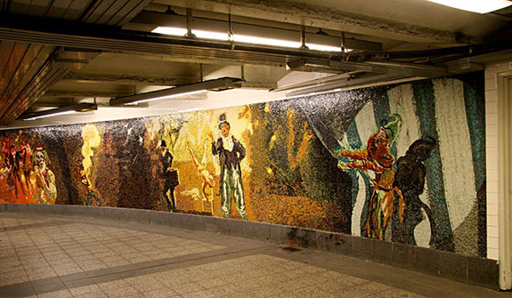 Art in the New York City subway