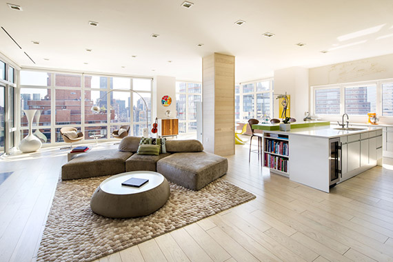 Penthouse from "The Wolf of Wall Street" at 300 East 55th Street in Sutton Place