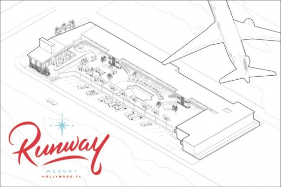 Rendering of the cancelled Runway Resort
