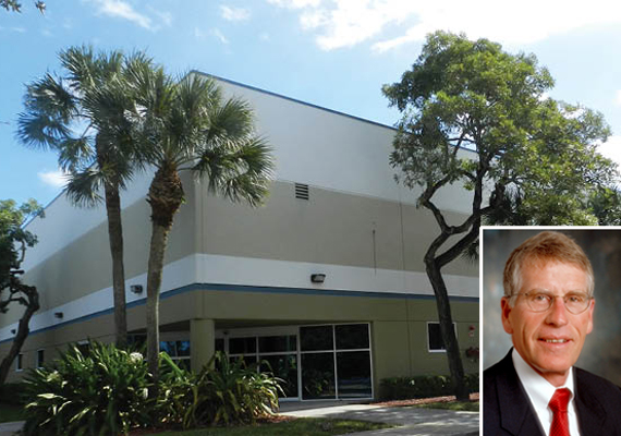 3600 Northwest 54th Street in Fort Lauderdale and Chromally CEO Dave Squire