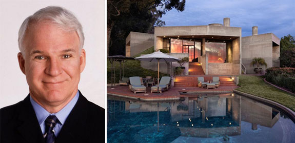 Steve Martin and his Montecito, Calif., home