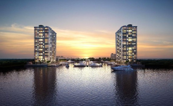 Rendering of Marina Palms Yacht Club and Residences in North Miami Beach