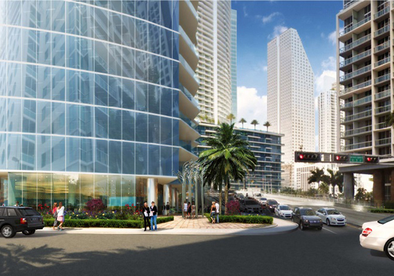 A rendering of One Brickell