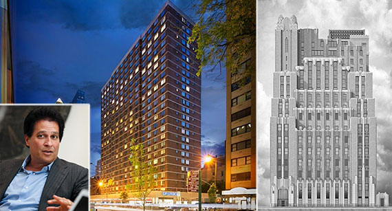 From left: Ziel Feldman, Fifty Third and Eighth and the Stella Tower