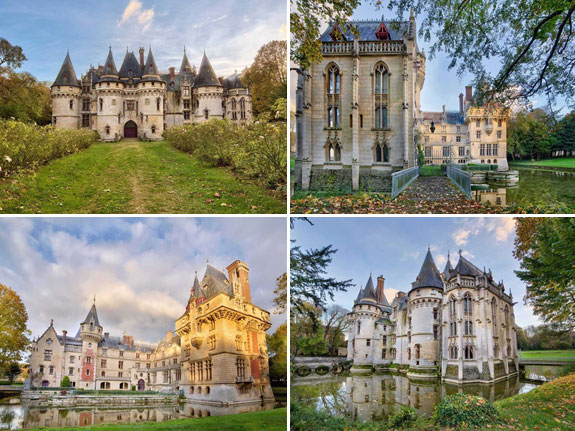 Le Château de Vigny was built for French cardinal Georges d'Amboise in the commune of Vigny, a scant 30 miles north of Paris