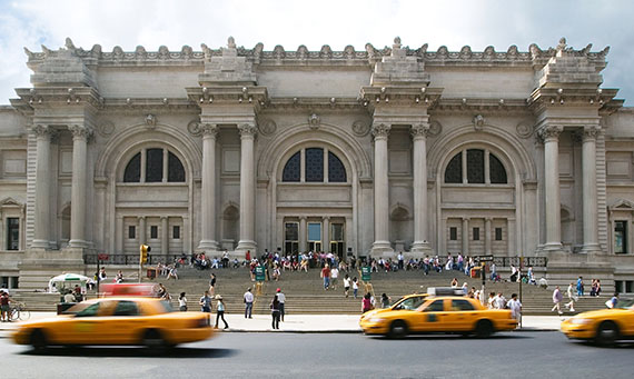 The Metropolitan Museum of Art on the Upper East Side