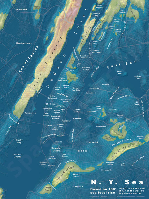 new-york-city-is-a-similar-story-even-after-only-100-feet-of-sea-level-rise-the-island-of-manhattan-is-almost-totally-submerged-brooklyn-and-queens-are-reduced-to-a-handful-of-small-islands-and-the-iconic-statue-of-liberty-washed-away