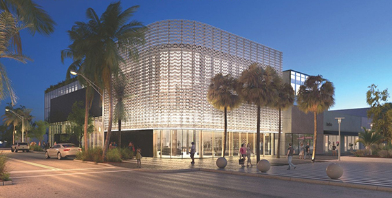 Nike Store rendering on Lincoln Road in Miami Beach