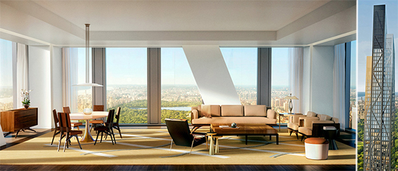 Renderings of 53 West 53rd Street (credit: Thierry Despont and Jean Nouvel )