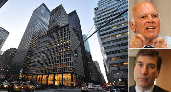 Clockwise from left: 280 Park Avenue, Vornado's Steven Roth and PJT Partners' Paul Taubman
