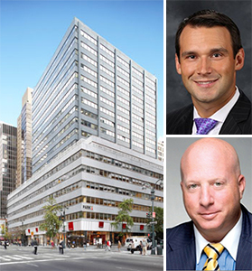 Clockwise from left: 711 Third Avenue, Kirill Azovtsev and Scott Panzer